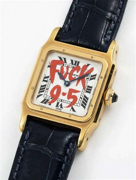 9 5 cartier watch.